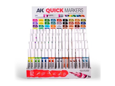Cardboard Display Quick Markers