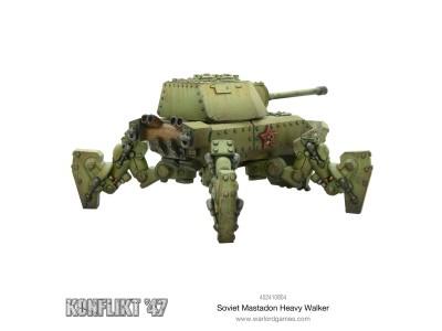 Konflikt ’47 – Soviet Mastadon Heavy Walker