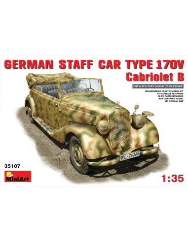 German Staff Car MB 170V. Cabriolet