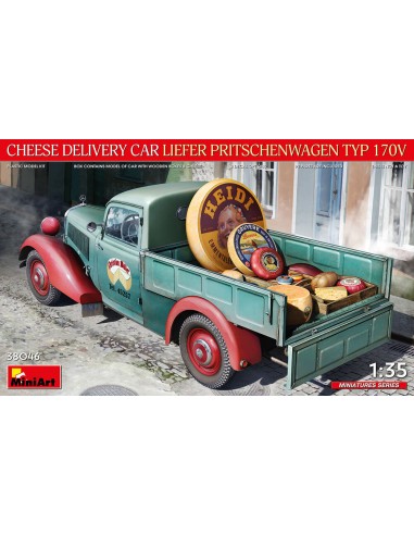 Cheese Delivery Car Liefer Pritschenwagen Typ 170V