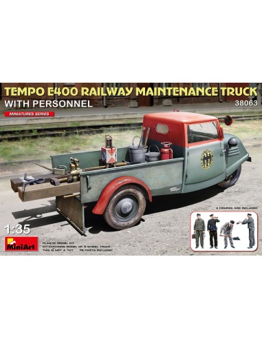 Tempo E400  Railway Maintenance Truck with...