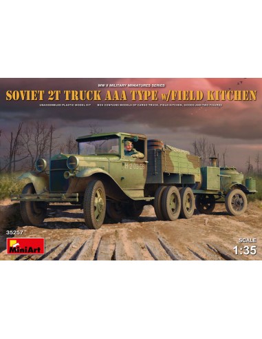 Soviet 2 t Truck AAA Type w/Field Kitchen
