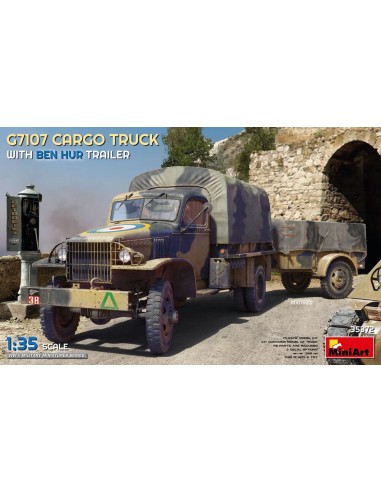 G7107 Cargo Truck with Ben Hur Trailer