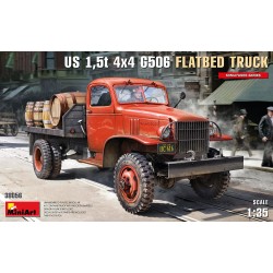Us 1,5T 4x4 G506 Flatbed Truck