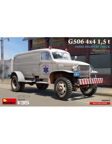 G506 4x4 1,5 t Panel Delivery Truck