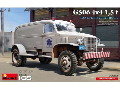 G506 4x4 1,5 t Panel Delivery Truck