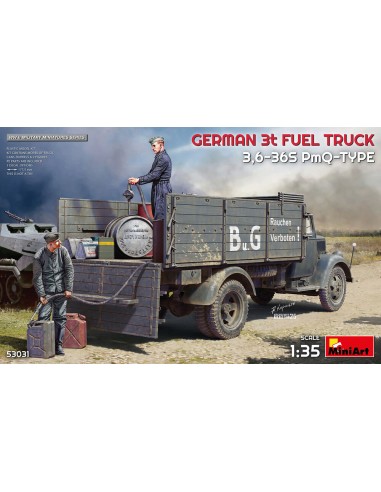 German 3t Fuel Truck 3,6-36S PmQ-Type