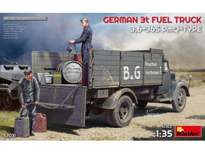 German 3t Fuel Truck 3,6-36S PmQ-Type