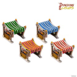 MARKET STALLS SET