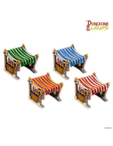 MARKET STALLS SET