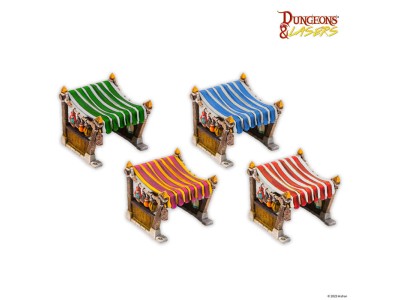 MARKET STALLS SET