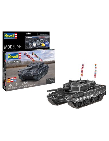 Model Set Leopard 2A4 - Special Decoration 40th An
