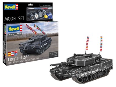 Model Set Leopard 2A4 - Special Decoration 40th An