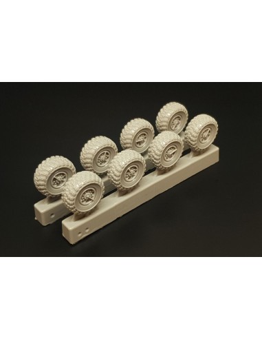 Wheels for 9K714 OKA (SS-23 Spider) for Hobby Boss