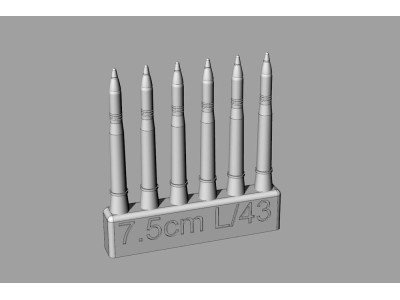 7,5cm L/43 ammo for Pz.IV ausf.G/H/J