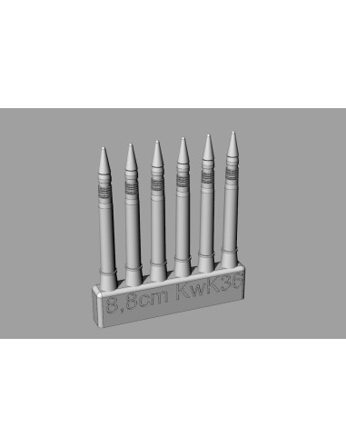 8.8cm KwK36 ammo for Pz.VI Tiger