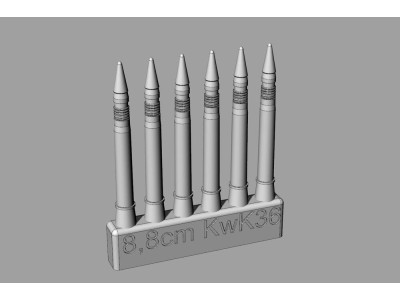 8.8cm KwK36 ammo for Pz.VI Tiger