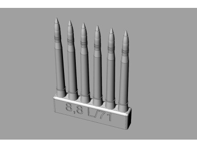 8,8cm KwK 43/2 L/71 for Kingtiger/JgPpanther/Elephant/Nashorn