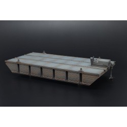 US Navy Seabees NL pontoon barge