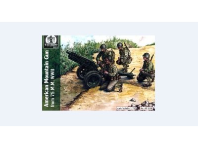American mountain gun 75 mm, WWII