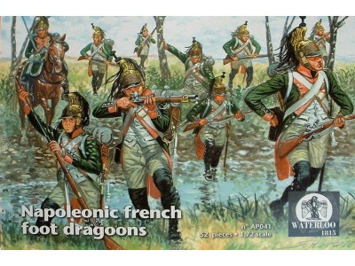 Napoleonic french foot dragoons