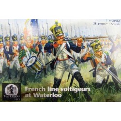 French line voltigeurs at Waterloo