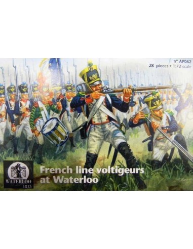 French line voltigeurs at Waterloo
