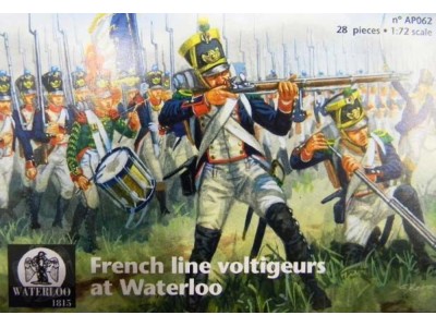 French line voltigeurs at Waterloo