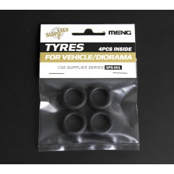 Tyres for Vehicle/Diorama (4pcs)