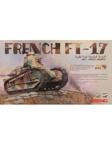 French FT-17 Light Tank (Riveted Turret)