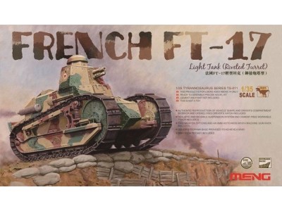 French FT-17 Light Tank (Riveted Turret)