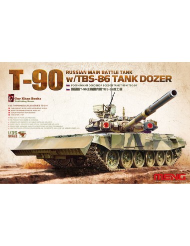 Russian Main Battle Tank T-90 w/TBS-86