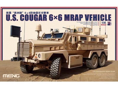 U.S. Cougar 6x6 MRAP Vehicle