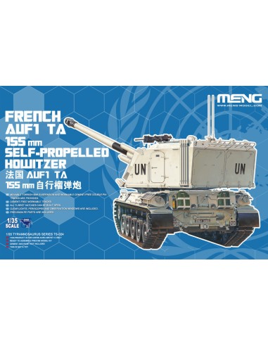 French Auf1 TA 155mm SELF-Propelled Howi