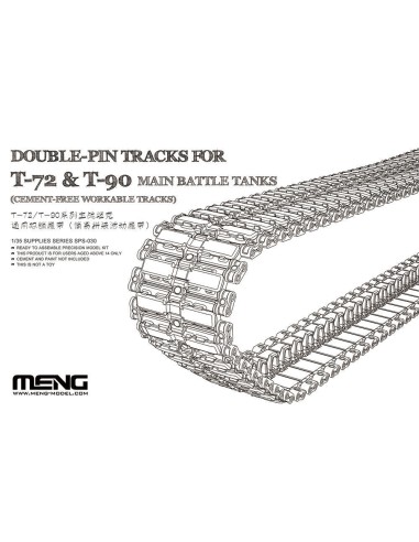 Double-Pin Tracks for T-72 & T-90 Main Battle...