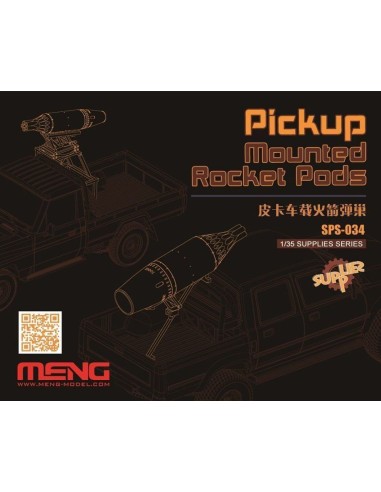 Pickup Mounted Rocket Pods (Resin)