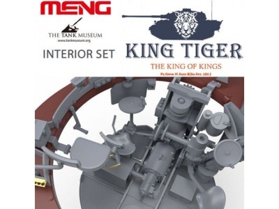 German Heavy Tank Sd.Kfz.182 King Tiger (Henschel Turret)Interior Set