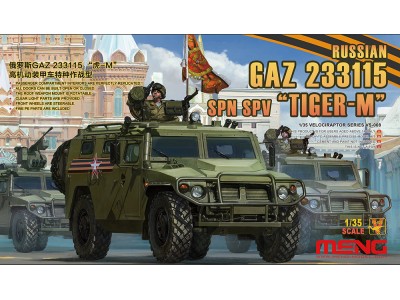 Russian GAZ 233115"Tiger-M" SPN SPV