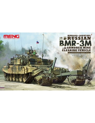 Russian BMR-3M Armored Mine Clearing Veh