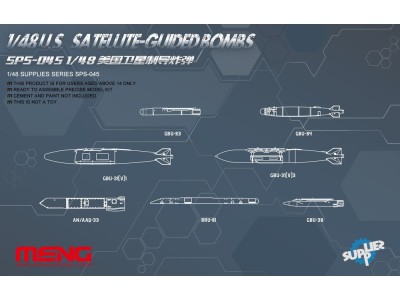 U.S.Satellite-guided Bombs