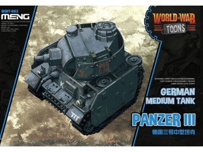 German Medium Tank Panzer III(Cartoon