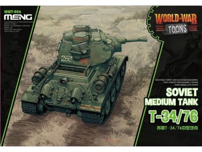 Soviet Medium Tank T-34/76(Cartoon Model