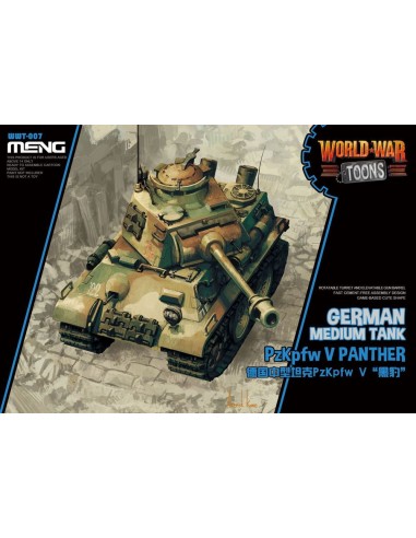 German Medium Tank PzKpfw V Panther (Cartoon...