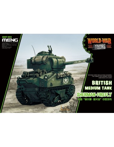 British Medium Tank Sherman-Firefly (CARTOON...