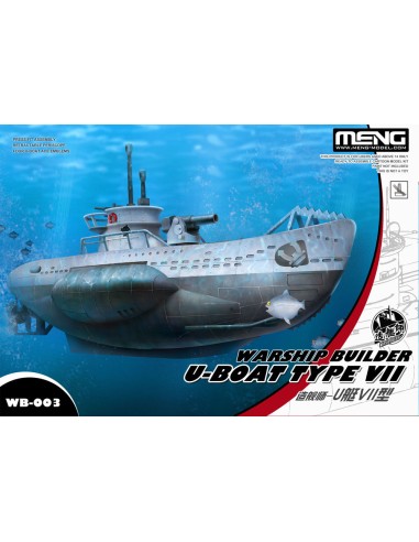Warship Builder- U-Boat Type VII (Cartoon Model)