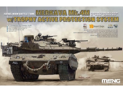 Israel Main Battle Tank merkava Mk.4M w/Trophy Active Protection System