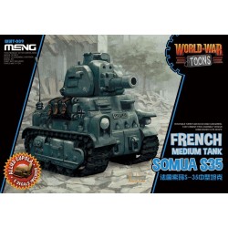French Medium Tank Somua S-35 (Cartoon Model)