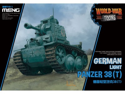German Light Panzer 38(T) (CartoonModel)