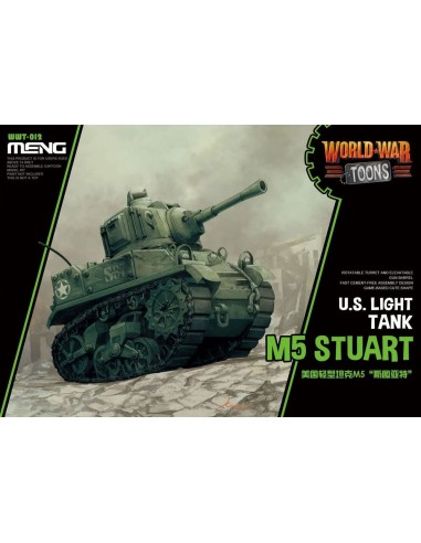 U.S. Light Tank M5 Stuart (Cartoon Model
