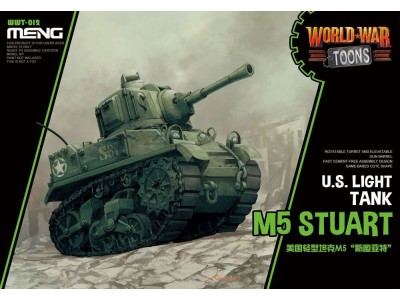 U.S. Light Tank M5 Stuart (Cartoon Model